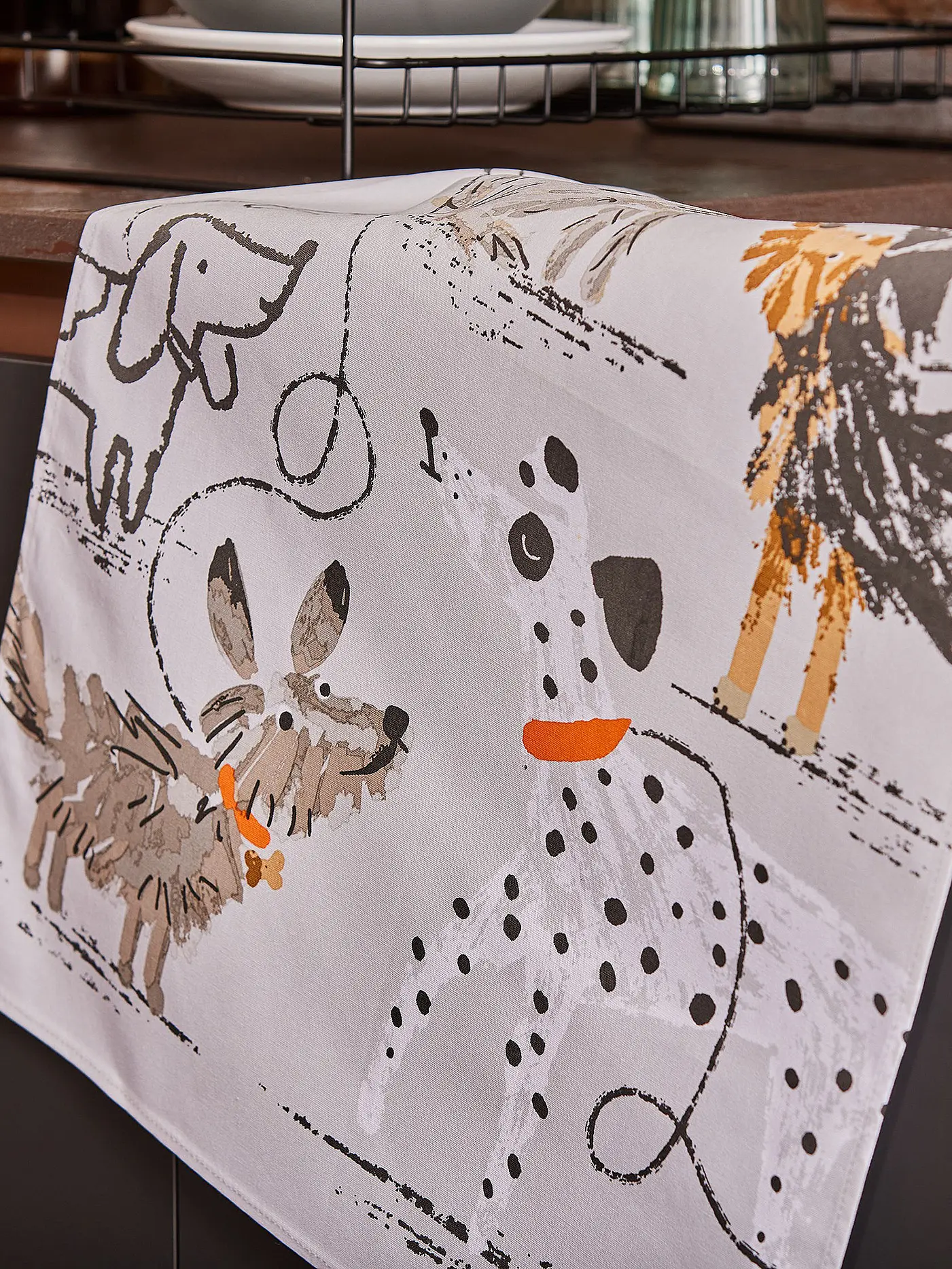 ULSTER WEAVERS | Geschirrtuch Cotton 45x75cm Feline Friends | bunt
